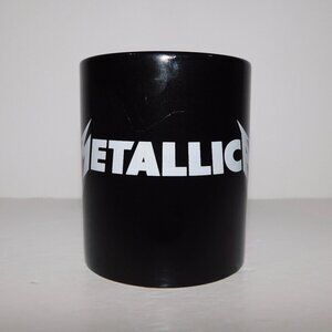 METALLICA Band Black White Mug 2019 Blackout Merch